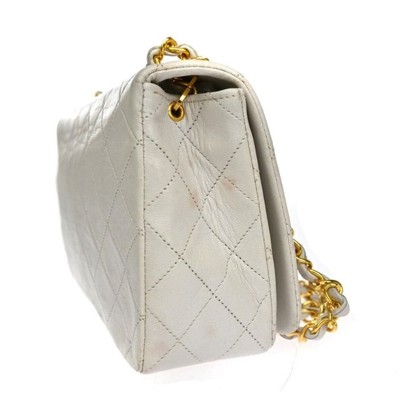 CHANEL CC Logo Matelasse 23 Chain Shoulder Bag Leather WE GHW Vintage - Picture 4 of 16